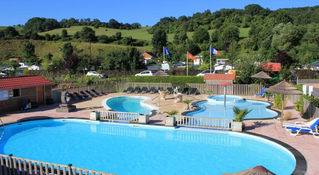 Espace aquatique du camping le Marqueval proche du Tréport