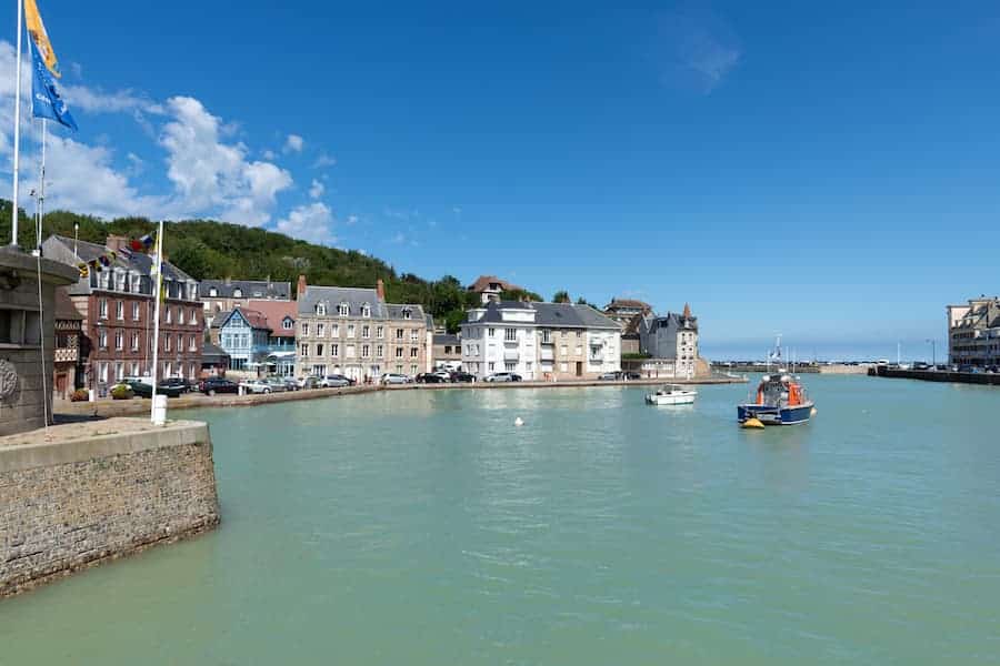 Vue depuis Saint-Valery-en-Caux - Visiter la Seine-Maritime - Camping le Marqueval